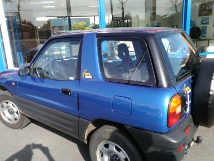 Pose de films TEINTÉS